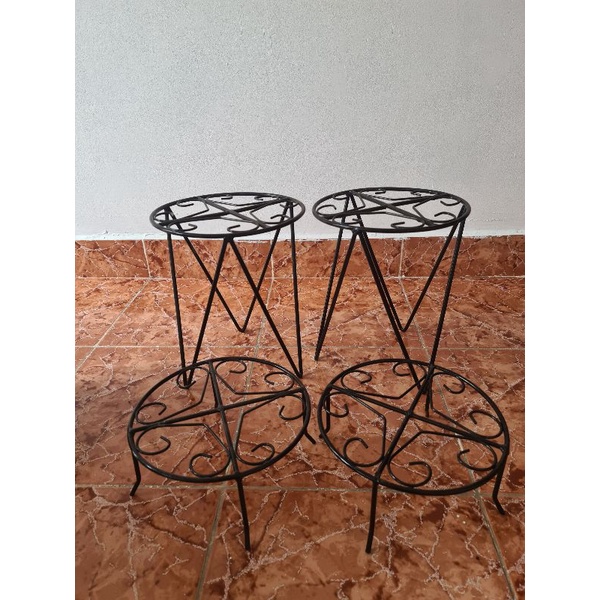 Đế tròn , đế chậu cây cảnh, đế sắt đen sơn tỉnh điện, đế kê đa năng