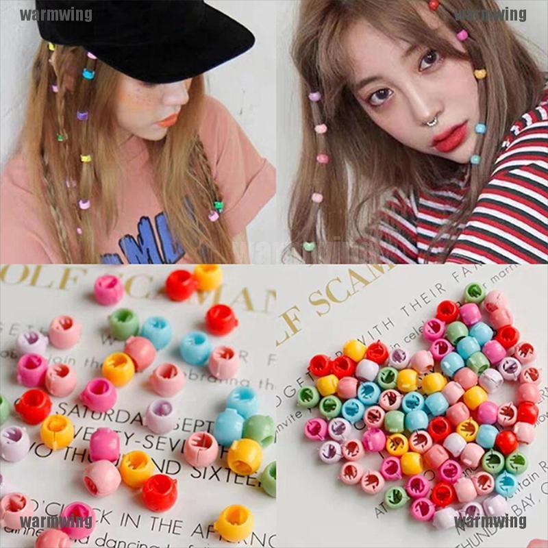 Set 100 Kẹp Tóc Càng Cua Mini Màu Kẹo Dễ Thương Cho Nữ