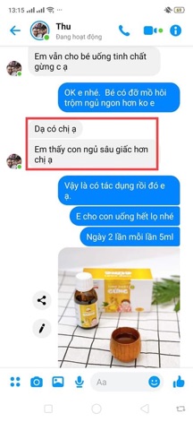 Tinh chất gừng Cầu Bình An