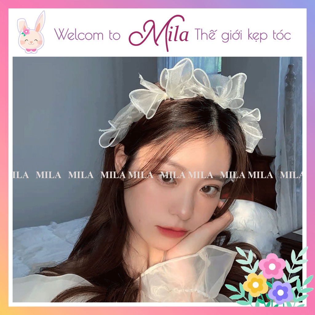 Băng Đô Cài Tóc Lolita MILA - BD016