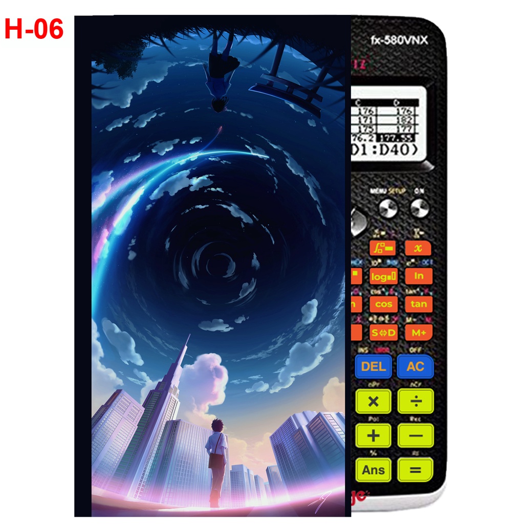 Decal Máy tính CASIO fx570, fx580...anime Your Name