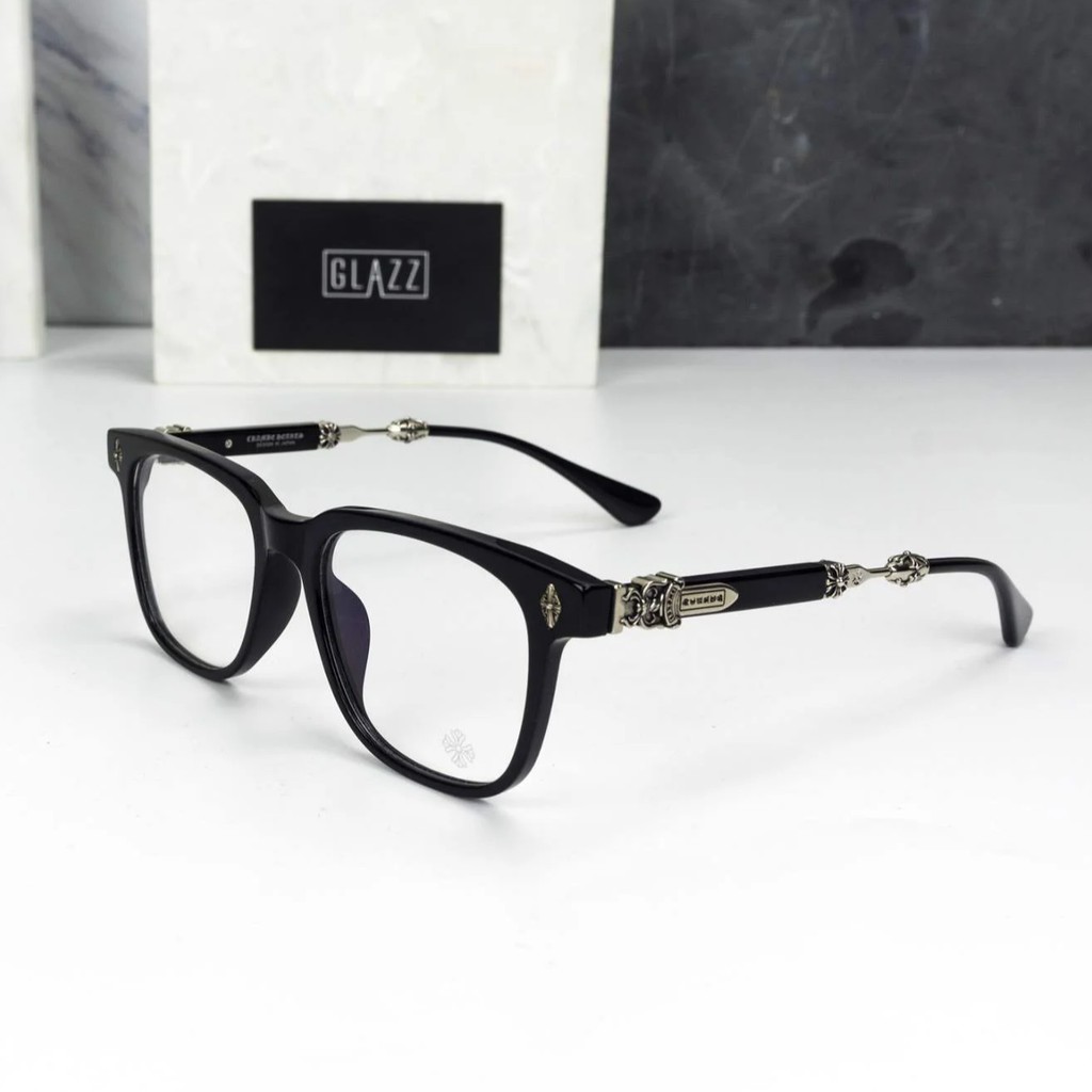 KÍNH CẬN CHROME MẮT KÍNH UNISEX NAM NỮ CHỐNG UV400 THỜI TRANG SÀNH ĐIỆU HOT TREND | BigBuy360 - bigbuy360.vn