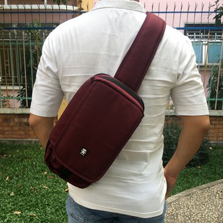 Túi đeo chéo cao cấp crumpler dành cho nam - màu đỏ