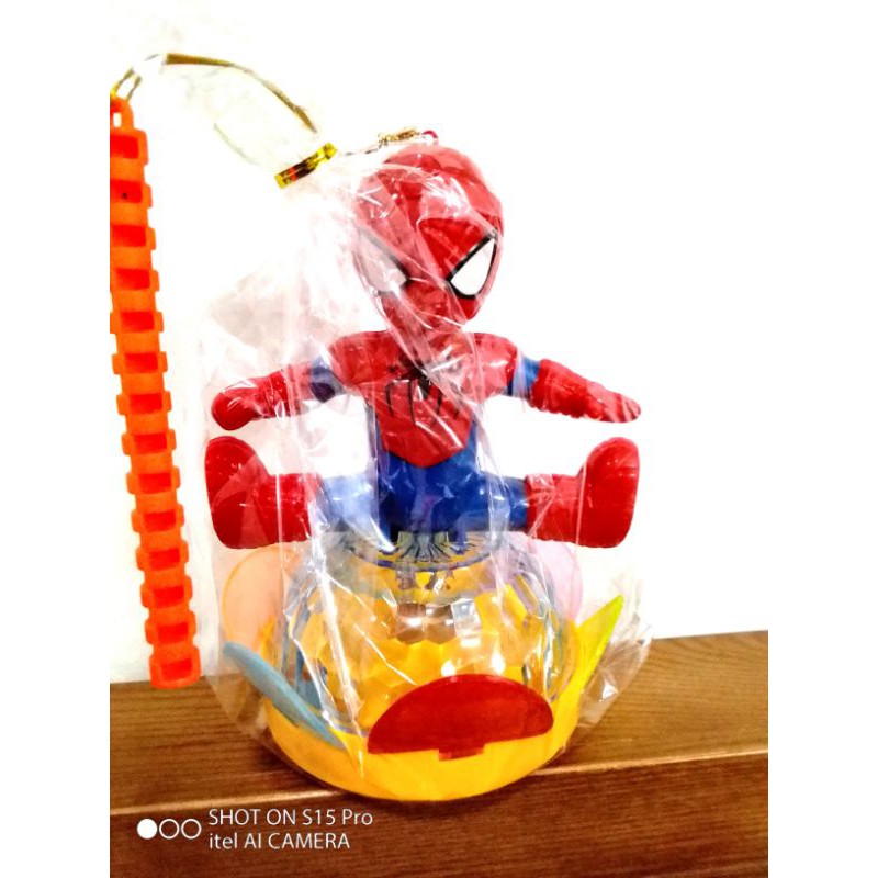 Đèn Trung Thu Siêu Nhân Nhện Đài Phát Sáng