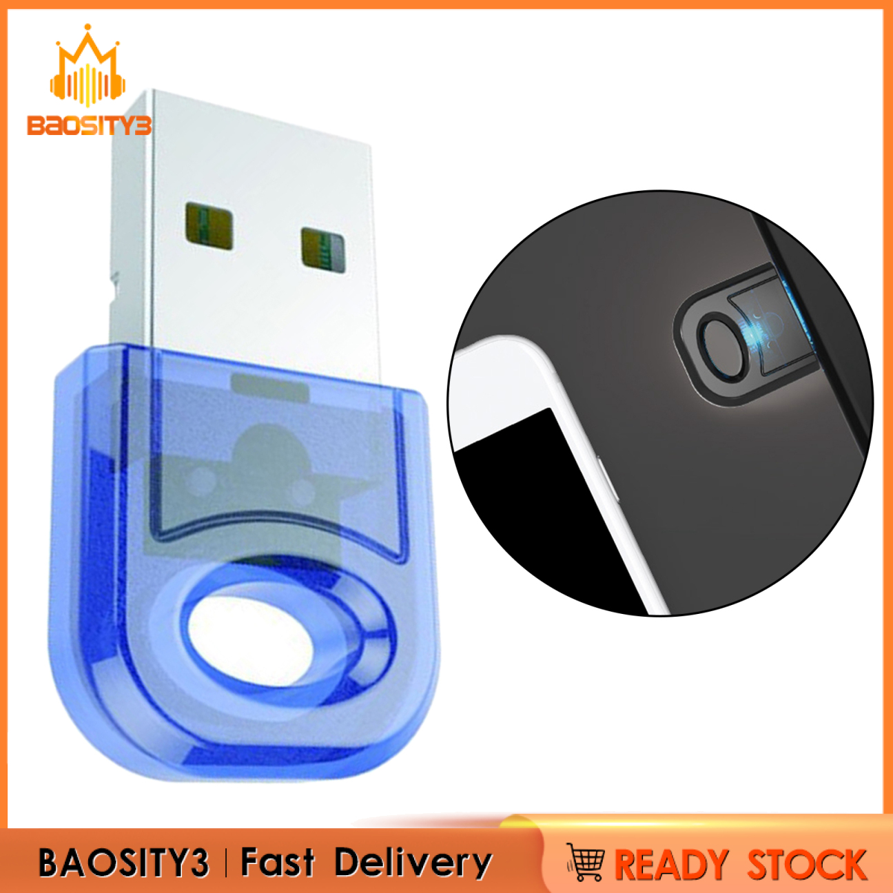 Usb Bluetooth 5.0 Dongle Cho Windows 7 8 10 Pc Laptop | BigBuy360 - bigbuy360.vn