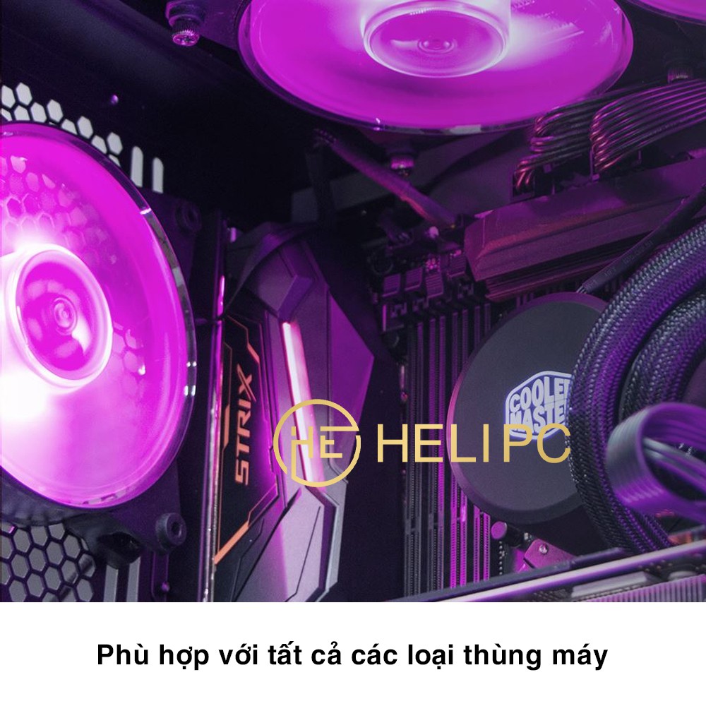 Quạt tản nhiệt case máy tính Cooler Master MasterFan MF120R RGB - Quạt Fan Case 12cm