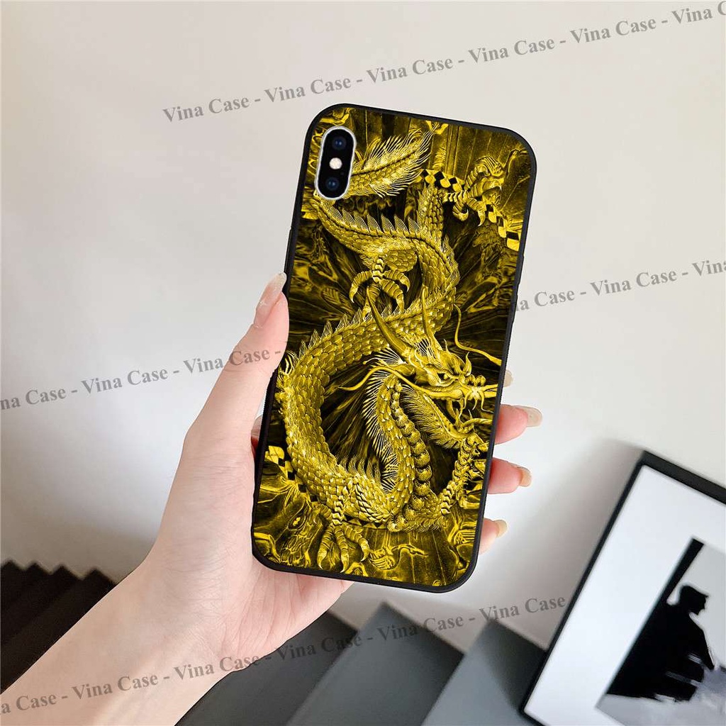 Ốp kính Rồng cho iPhone 7/8 Plus - iPhone X/Xs - iPhone XR - iPhone Xsmax - iPhone 11 - iPhone 11Pro - iPhone 11 Pro Max