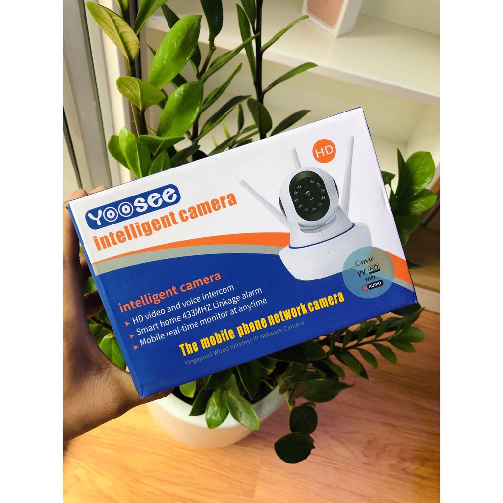 Camera Yoosee 3 râu 2.0 - Full HD 1080P kèm thẻ nhớ 32GB