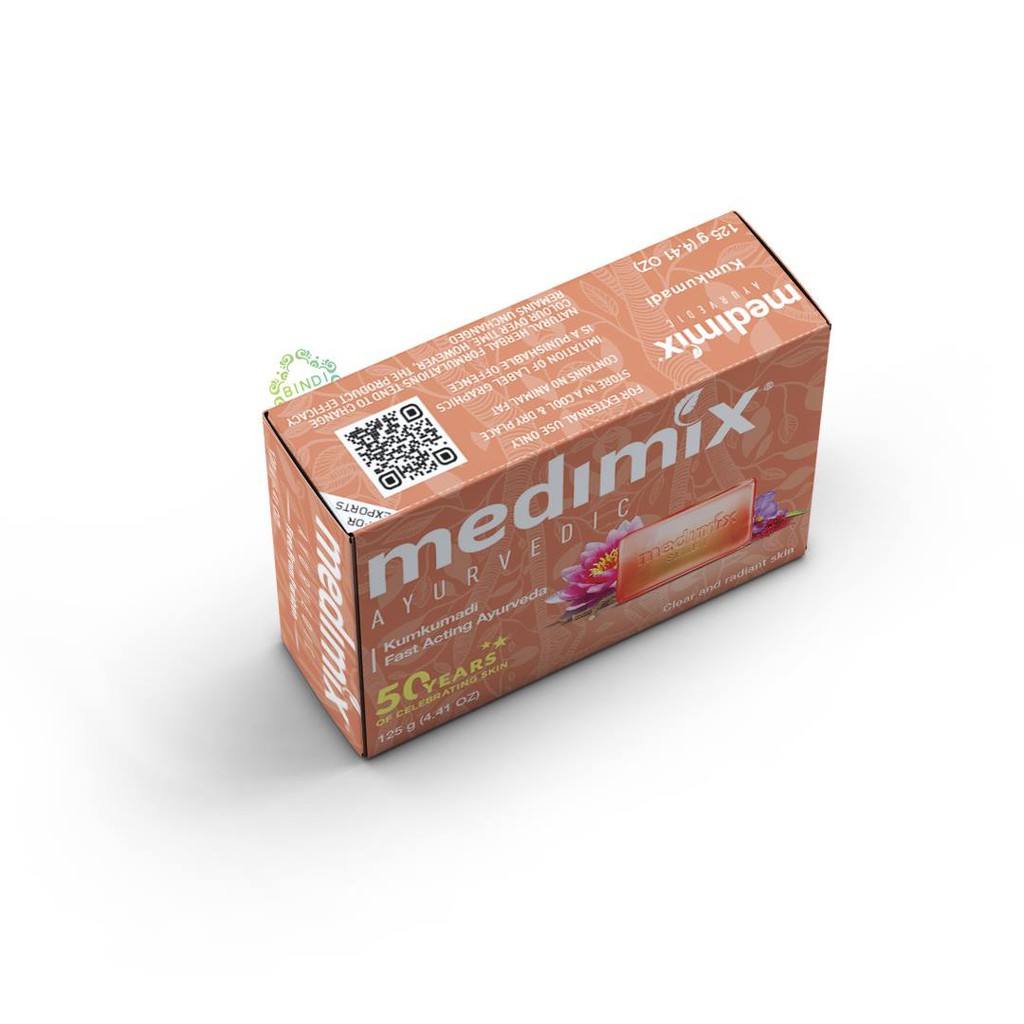 Xà phòng Medimix Kumkumadi Nghệ Tây 125g