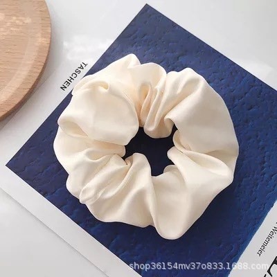 Scrunchies dây buộc tóc vải hàn quốc sắc màu dễ thương