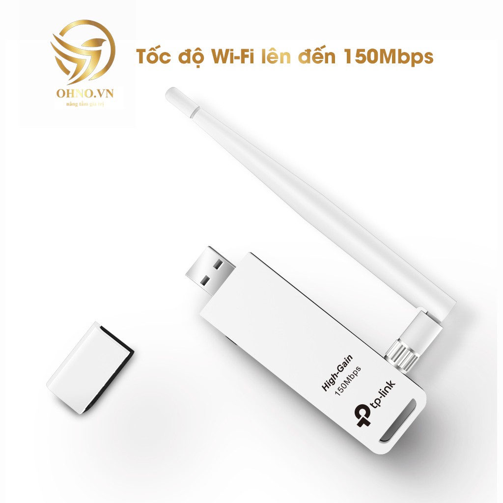 USB Wifi TP Link WN722N Bộ Thu Wifi Không Dây Cho Máy Tính Laptop PC Thiết Bị Thu Sóng Wifi – OHNO Việt Nam