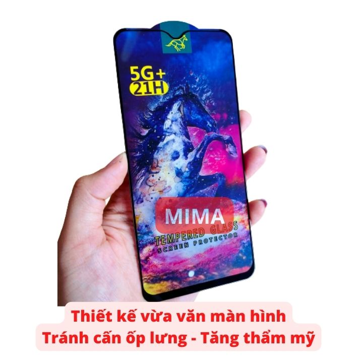 Kính cường lực Xiaomi Redmi 9/9A/9C/9T/9 Activ/9i Full màn cao cấp OG+ độ cứng 21H siêu mượt hạn chế bám vân tay [MIMA]