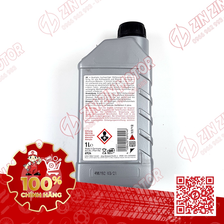 Nước mát Liqui Moly pha sẵn chính hãng