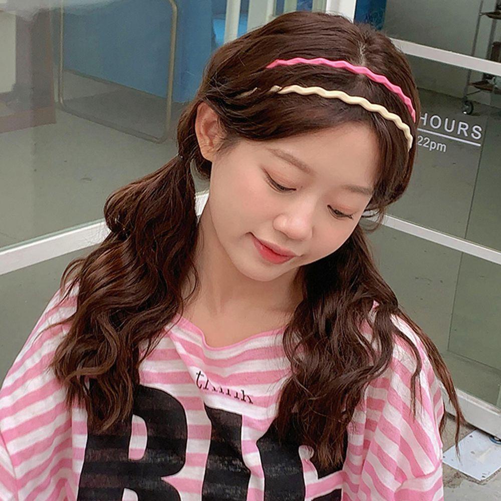 Băng Đô Cài Tóc Màu Kẹo Đơn Giản Phong Cách Nhật Bản Sang Trọng Cho Nữ