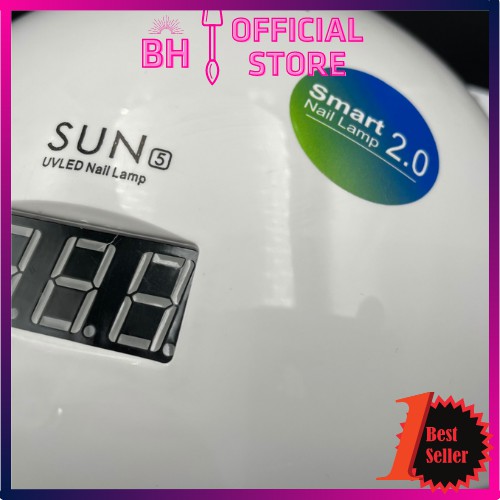 Máy Hơ Gel Sun 5 |CHÍNH HÃNG - TEM XANH| UV/LED 48W - BẢO HÀNH 1 NĂM 💯