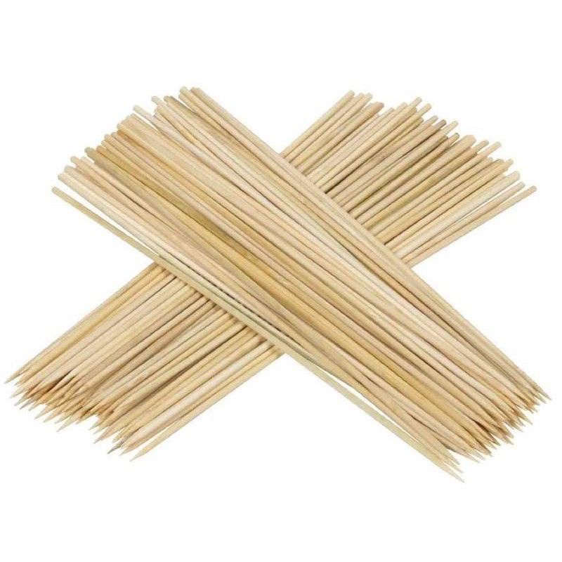 Xiên que tre. cây xiên tôm thịt nướng 500g