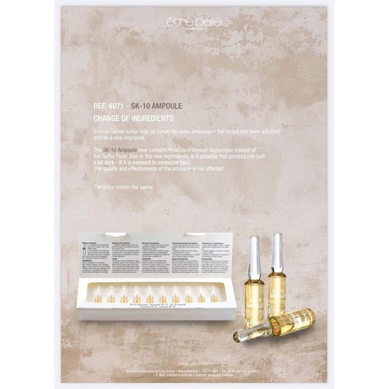 1 ống Tinh chất SK-10 AMPOULES