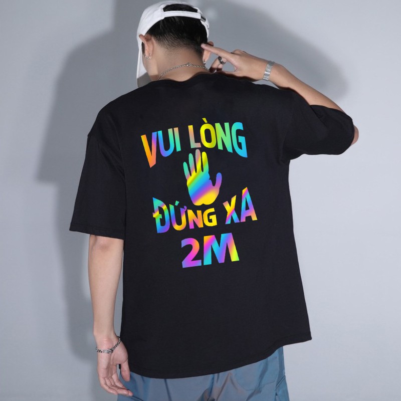 Áo thun PHẢN QUANG 7 màu  HÌNH IN TO ĐẸP, cá tính, giá rẻ mẫu HOTTREND