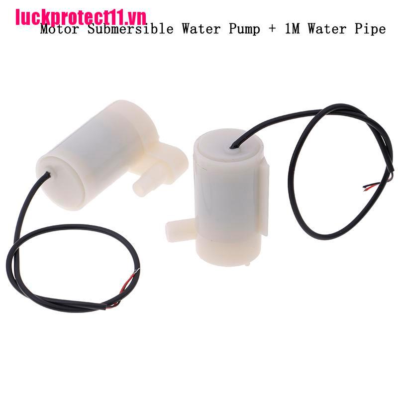 Máy Bơm Nước Mini DC 3-5V Không Chổi Than Không Ồn Chuyên Dụng