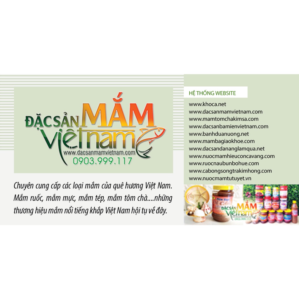 Mắm cá sặc - Thương hiệu Bà Giáo Khỏe 55555