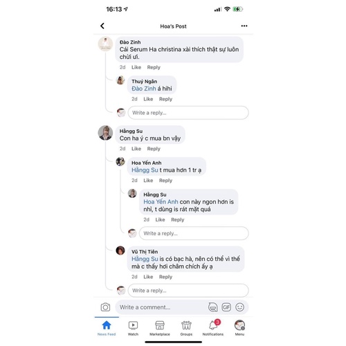 Serum dưỡng da Christina HA