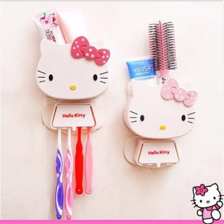 🌸🌸 Giá để bàn chải đánh răng đa năng Hello Kitty ☘☘