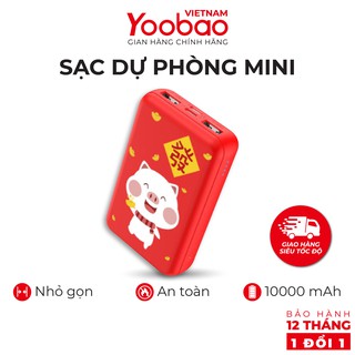Sạc dự phòng Yoobao mini P10W 10000mAh
