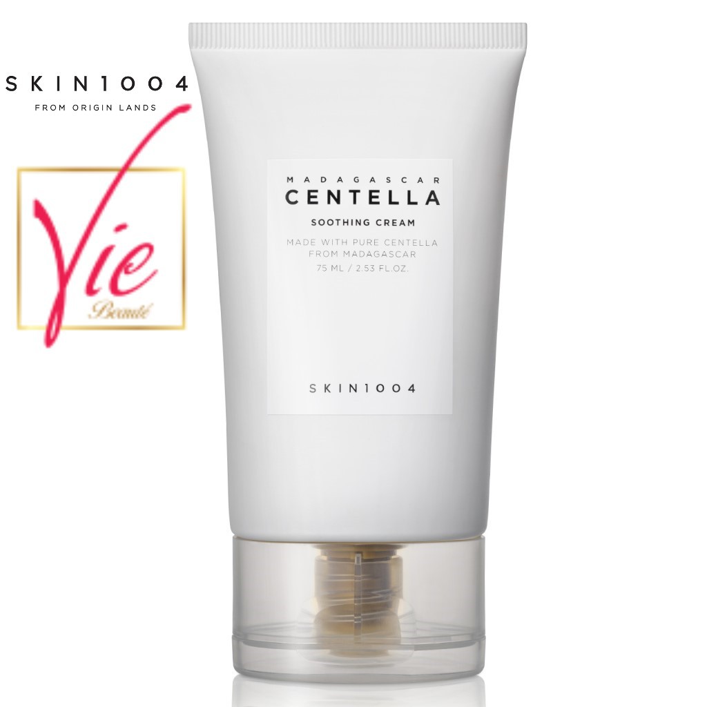 Skin1004 Kem Dưỡng Soothing Cream Madagascar Centella chiết xuất rau má làm dịu, phục hồi da 75ml
