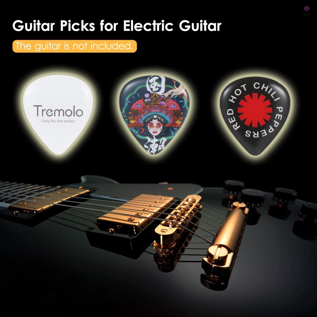 Set 3 Móng Gảy Đàn Guitar Điện/Guitar Điện