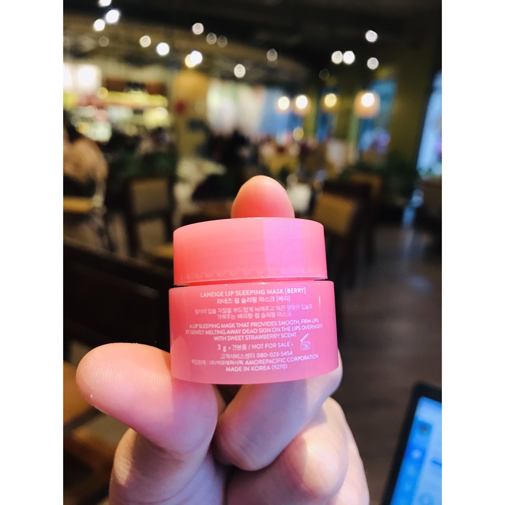 Mặt Nạ Môi Laneige Lip Sleeping Mask minisize dưỡng ẩm cho môi xinh | BigBuy360 - bigbuy360.vn