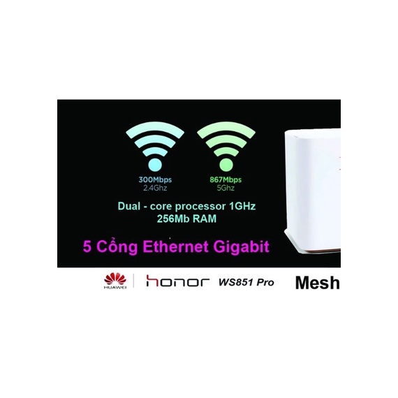 Thiết bị phát Mesh Wifi Huawei WS851 pro likenew version 3 cao nhất | BigBuy360 - bigbuy360.vn