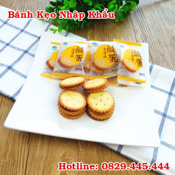 ✅ [Bánh HỘP] Bánh Quy Nhân Trứng Muối ✅ Dạng Hộp Sang Trọng ✅