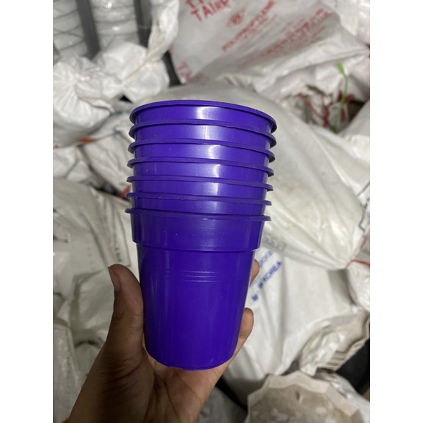 (8x8) Chậu nhựa mini trồng cây TD8,trong sen đá, xương rồng, hoa nhỏ