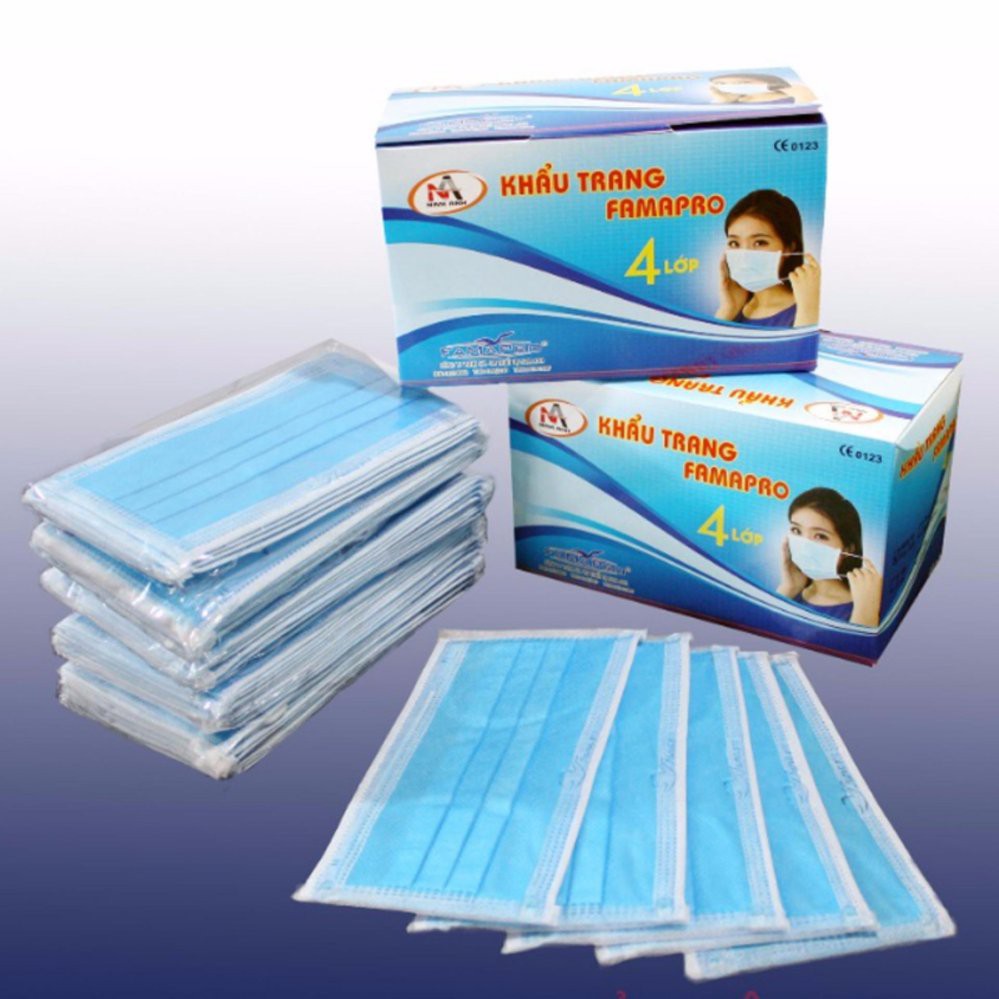 Giảm giá Khẩu Trang Y Tế Kháng Khuẩn 4 Lớp MÀU ĐEN [Hộp 50 Chiếc] | BigBuy360 - bigbuy360.vn