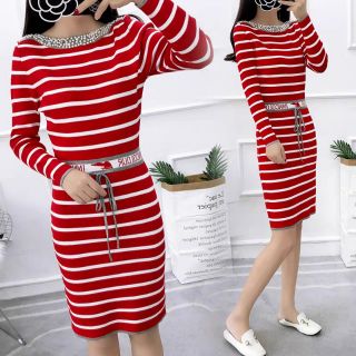 Đầm len bigsize tiểu thư siêu dễ thương