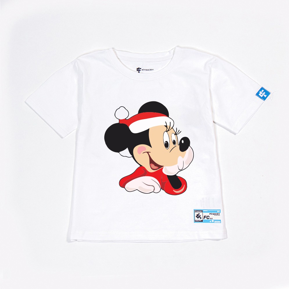 Áo thun trẻ em bé trai và gái in chuột mickey _FirstCRY