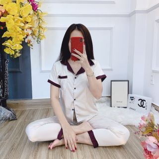 Sét bộ ngủ phi phối viền màu