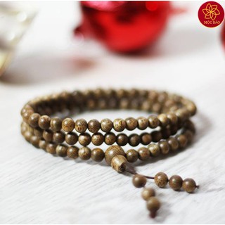 Vòng Tay Trầm Hương Thiên Nhiên 108 Hạt - 8MM - Bảo Hành Mùi Thơm Vĩnh Viễn