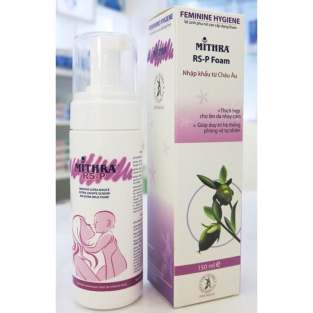 VỆ SINH PHỤ NỮ DẠNG BỌT -MITHRA RS-P 150 ML