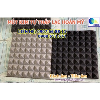 MÚT TIÊU ÂM HÌNH KIM TỰ THÁP KHỔ TẤM 50x50x5cm