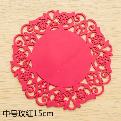 2 Cái!!!Đế Lót Ly Hình Tròn Bằng Silica Gel Cách Nhiệt Chống Trượt Tiện Dụng Cho Gia Đ