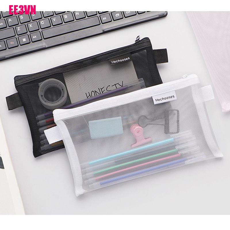 Túi đựng bút viết trong suốt tiện dụng | BigBuy360 - bigbuy360.vn