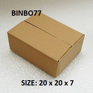 20x20x7 Bộ 10Thùng Carton(2.5k/thùng