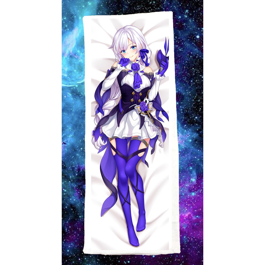 Gối ôm dài Honkai Impact 3 dài 1mx40cm có bông
