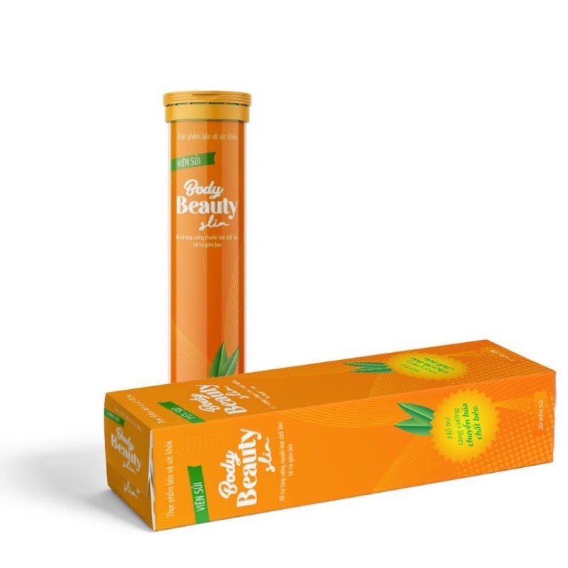 VIÊN SỦI GIẢM CÂN BODY BEAUTY SLIM - AN TOÀN - TỰ NHIÊN ( HỘP 20 VIÊN)