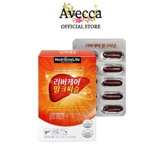 Viên Uống Giải Độc, Hổ Trợ Chức Năng Gan NutrioneLife Liver Care Milk Thistle Hàn Quốc (Hộp 30 Viên)