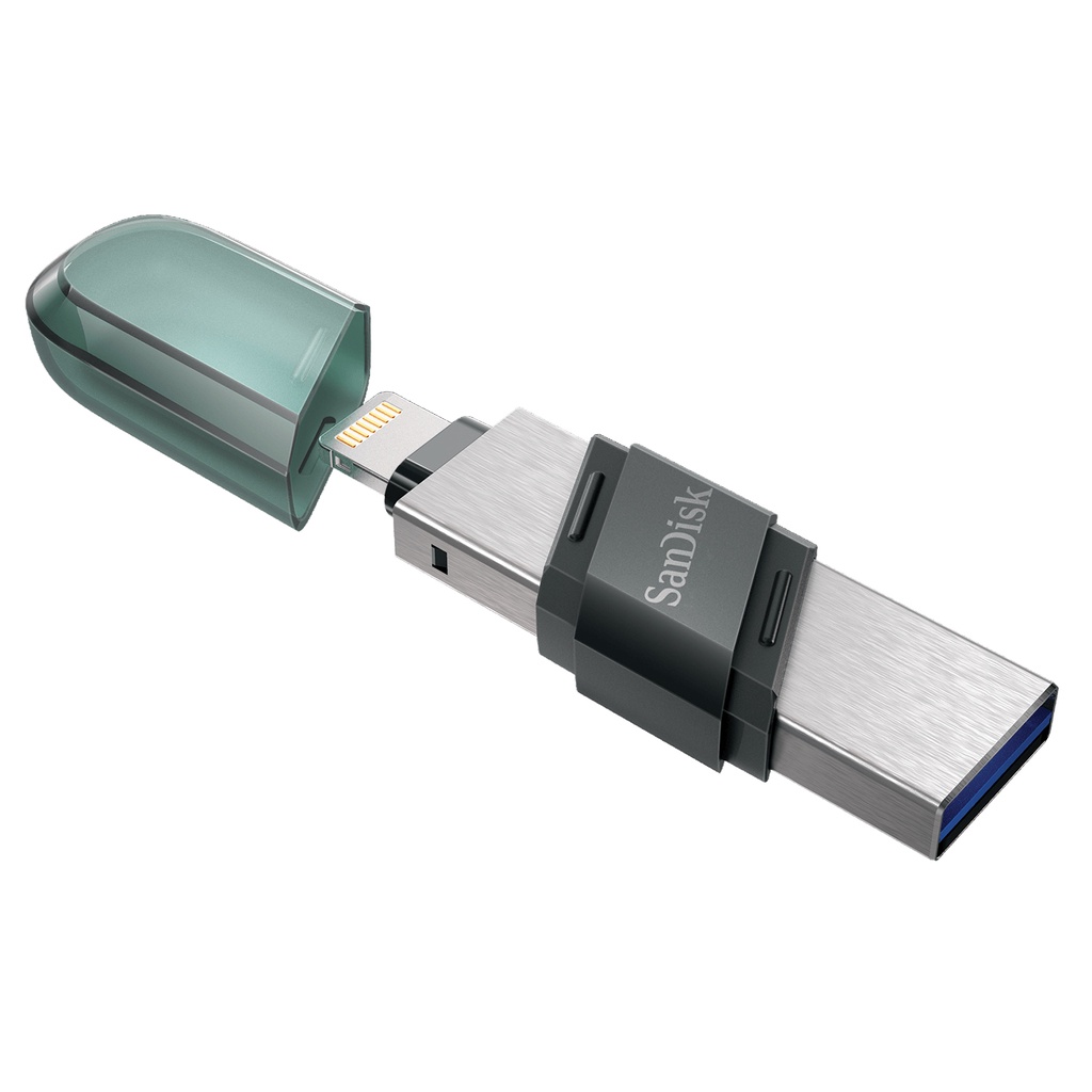 USB 3.1 OTG SanDisk iXpand Flash Drive Flip 32GB 64GB 128GB 256GB (Bạc)