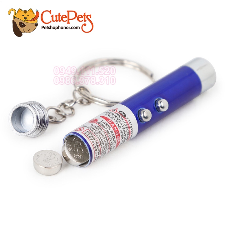 Đồ chơi cho mèo Đèn Lazer vờ mèo 2 in 1 Lazer và chiếu sáng - CutePets