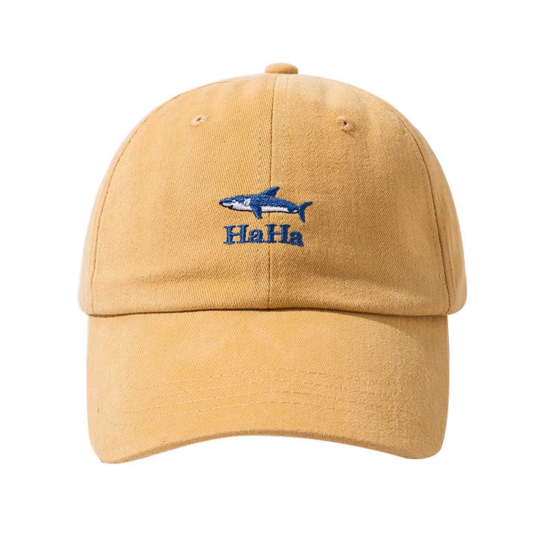 Mũ Lưỡi Trai Thêu Hình Cá Mập Cá Tính