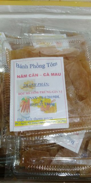 Bánh phồng tôm Cà Mau hộp 500g /49k | BigBuy360 - bigbuy360.vn